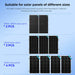 Sungold Power - Heavy-Duty Adjustable Solar Panel Mounting Rack - King of Generators
