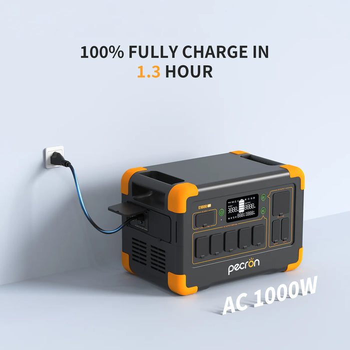 Pecron - Portable Power Station 1800W 1024Wh - King of Generators
