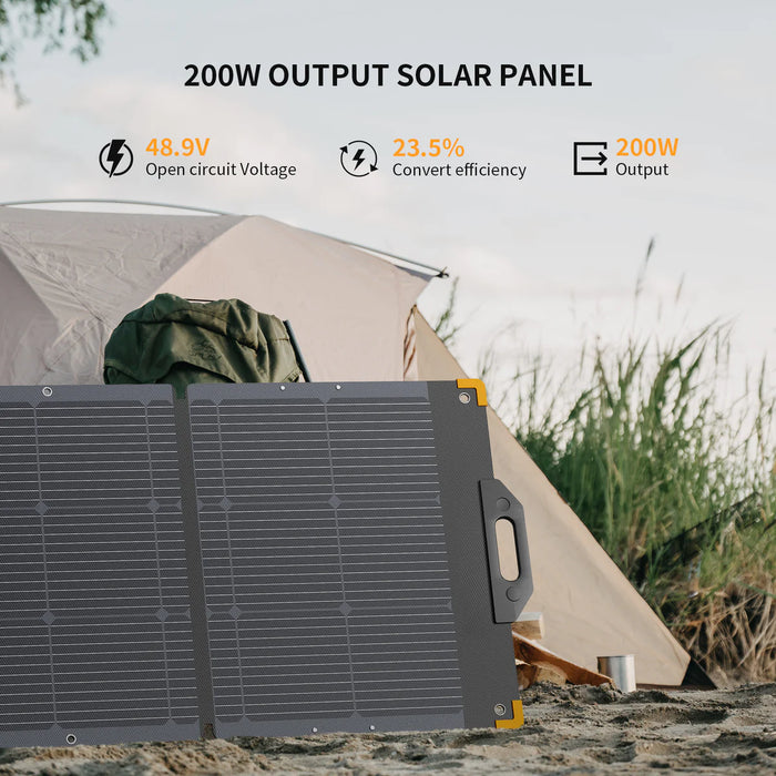 Pecron - PV200 – 200W Foldable Monocrystalline Solar Panel - King of Generators