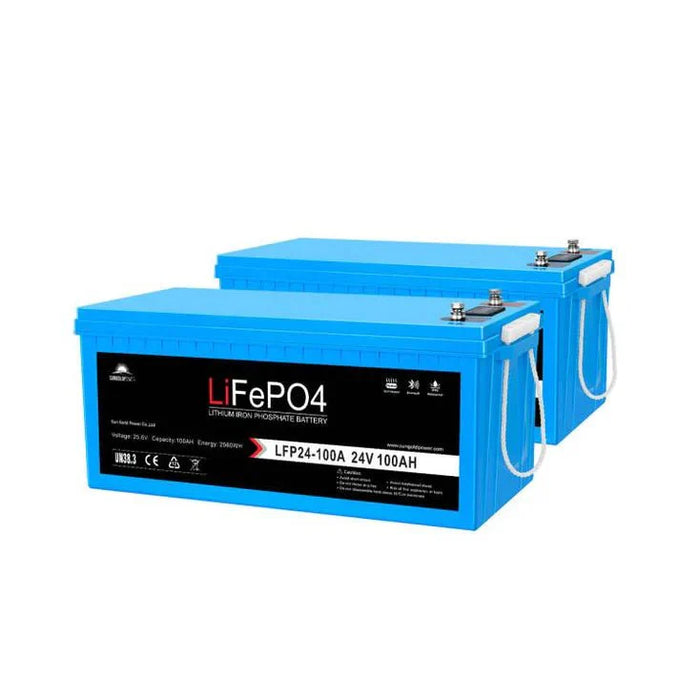 SunGoldPower - 24V Pure Sine Wave Inverter-Charger (3000W or 4000W) (Single Phase)– Optional 10.24kWh LiFePO₄ Battery Bundle - King of Generators