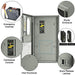 Nature's Generator - 50 Amp Automatic Transfer Switch - King of Generators