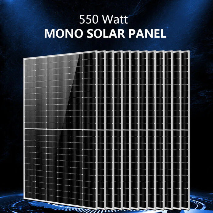 Sungold Power 10kW Off-Grid Solar Kit (120/240V) – 12×550W Panels + Battery Options (Standard, Heated, 200Ah, Outdoor) - King of Generators
