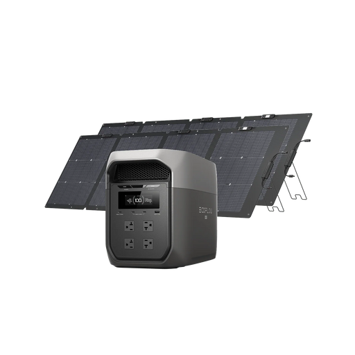 DELTA 3 max + 400W solar panel - King of Generators