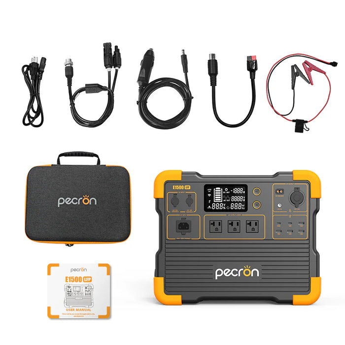 Pecron - Expandable Portable Power Station 2200W 1536Wh - King of Generators