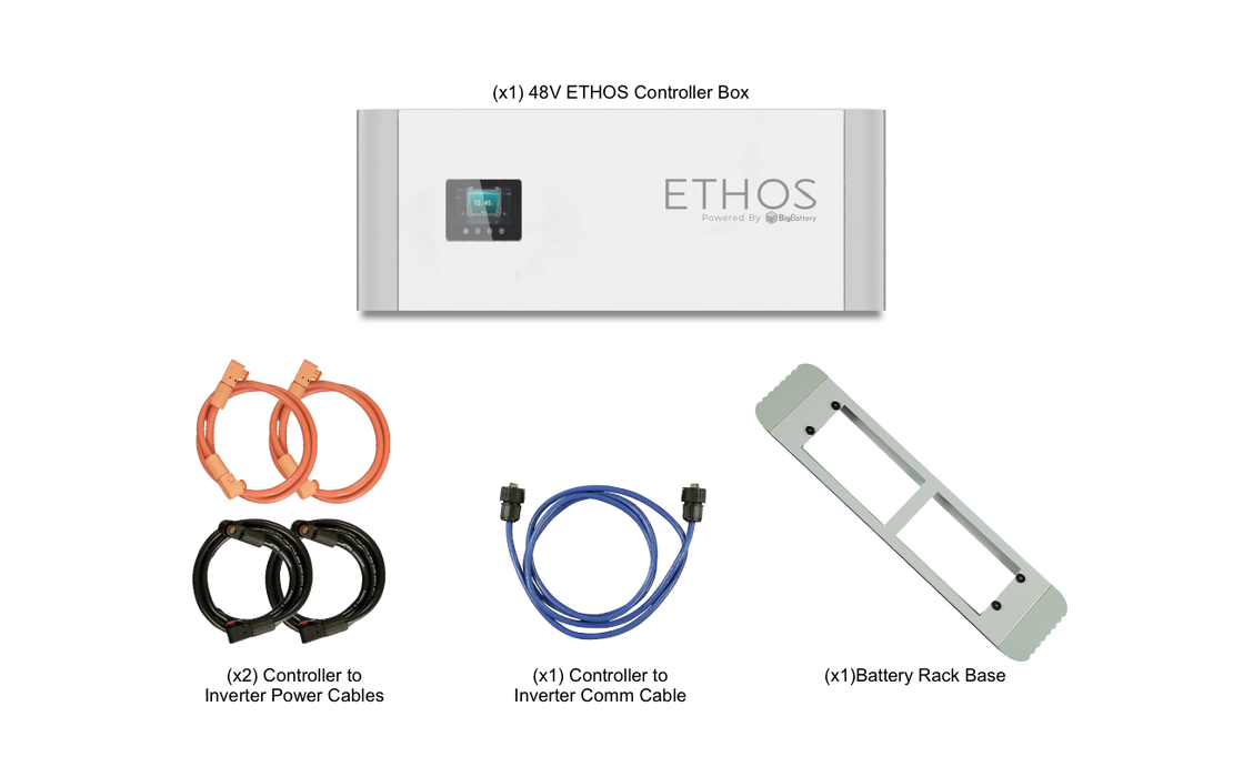 BigBattery - 48V ETHOS 10.2KWH (2 Module), Stackable Power Storage - King of Generators