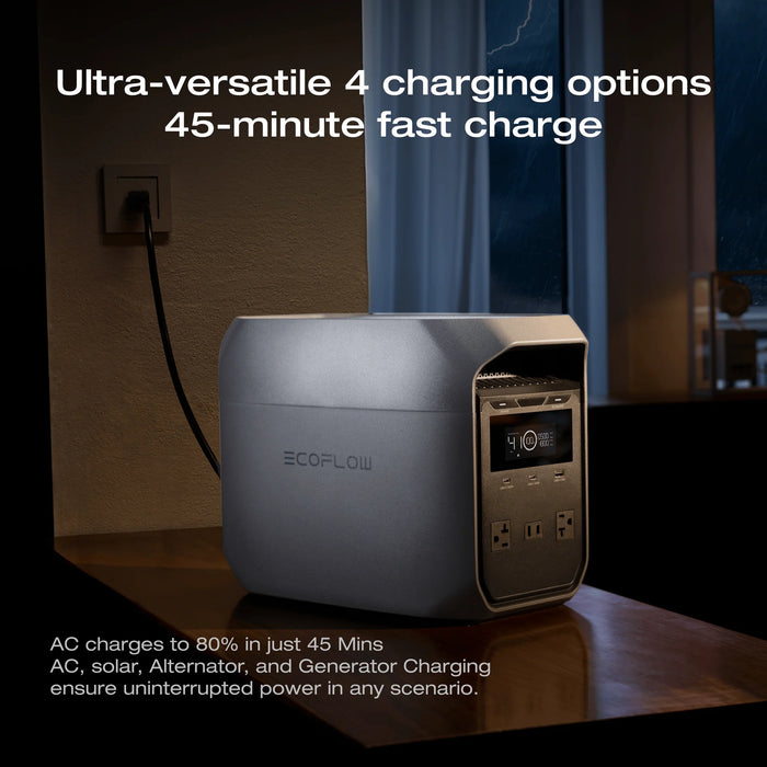 EcoFlow - DELTA 3 Classic Portable Power Station - King of Generators