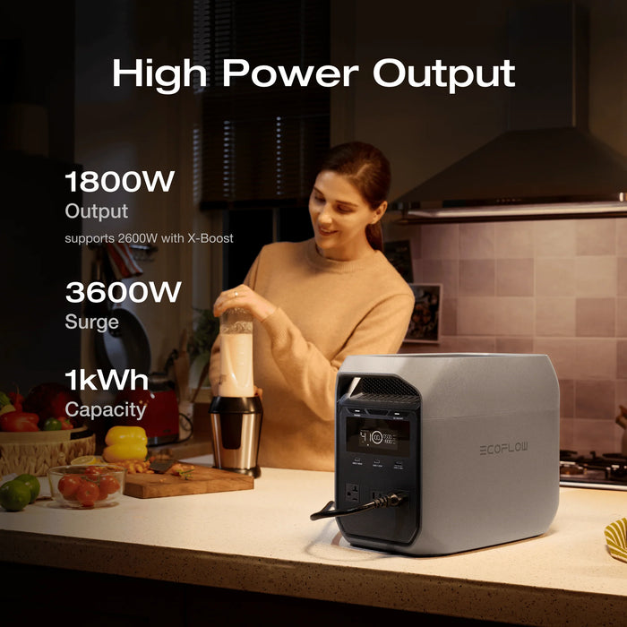 EcoFlow - DELTA 3 Classic Portable Power Station - King of Generators