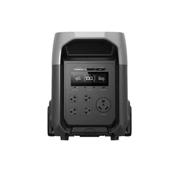 EcoFlow DELTA 3 Ultra + 400W Solar Panel - King of Generators