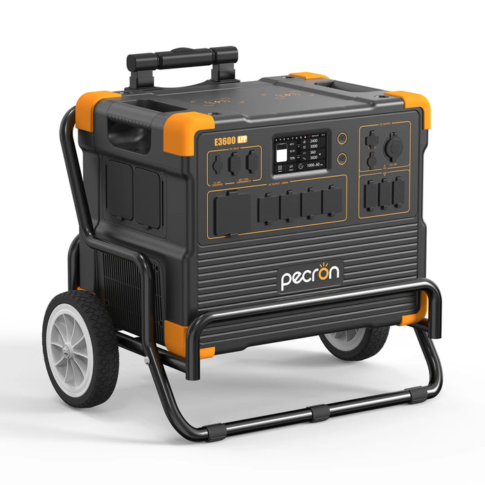 Pecron - E3600LFP Portable Power Station 3600W 3072Wh - King of Generators