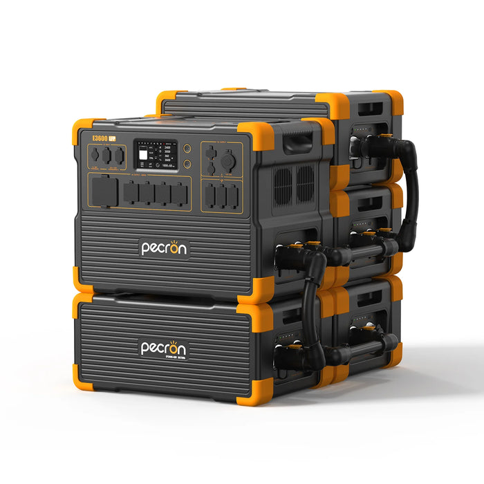 Pecron - E3600LFP Portable Power Station 3600W 3072Wh - King of Generators