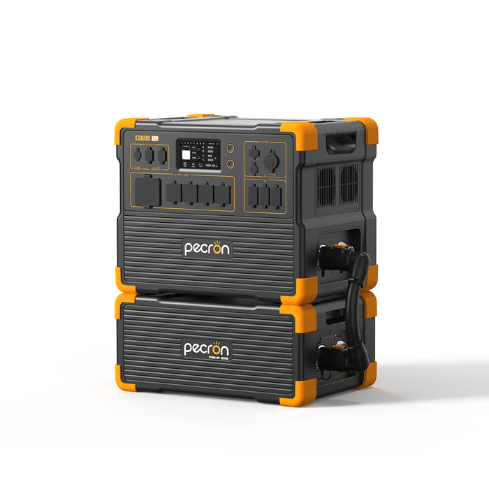 Pecron - E3600LFP Portable Power Station 3600W 3072Wh - King of Generators