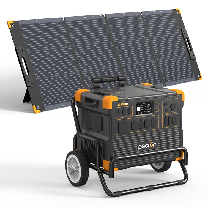 Pecron - E3600LFP Portable Power Station 3600W 3072Wh - King of Generators
