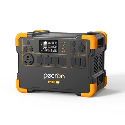 Pecron - E2000LFP Expandable Portable Power Station 2000W 1920Wh - King of Generators