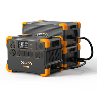 Pecron - E2000LFP Expandable Portable Power Station 2000W 1920Wh - King of Generators