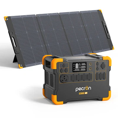 Pecron - E2000LFP Expandable Portable Power Station 2000W 1920Wh - King of Generators