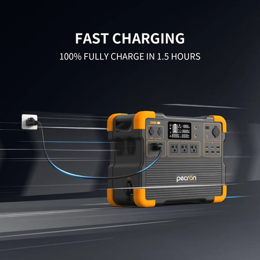 Pecron - Portable Power Station 2400W 2048Wh - King of Generators