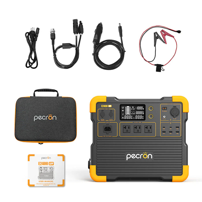 Pecron - Portable Power Station 2400W 2048Wh - King of Generators