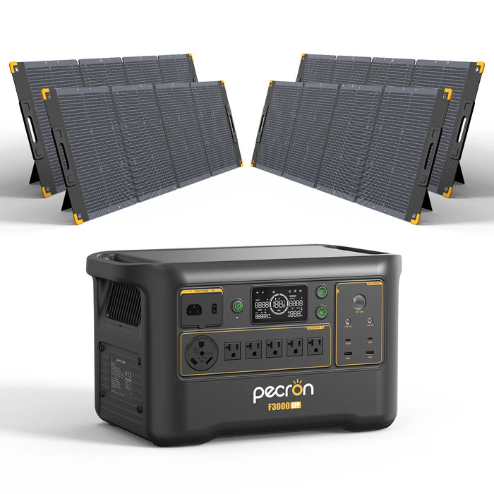 Pecron -  F3000LFP Portable Power Station 3600W 3072Wh - King of Generators