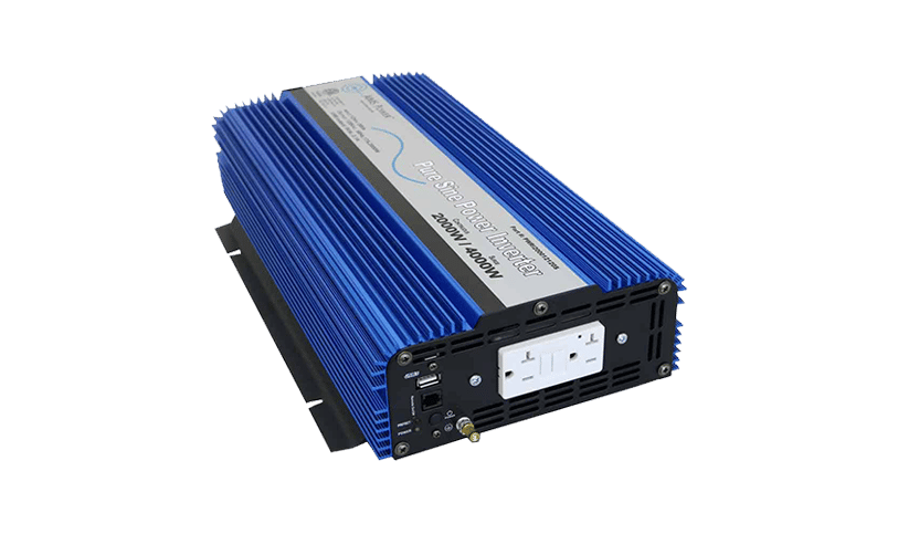 BigBattery - Aims 2000 Watt Pure Sine Wave Inverter ETL Listed to UL 458 - King of Generators
