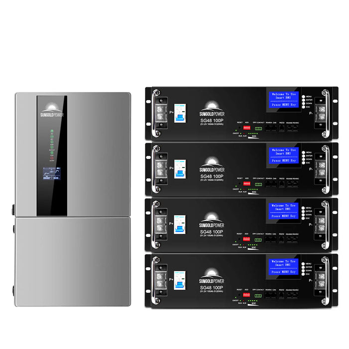 Sungold Power - 11.4kW Hybrid Inverter 48V Split Phase | SGN11.4KHB-48 | Whole-Home Backup Ready