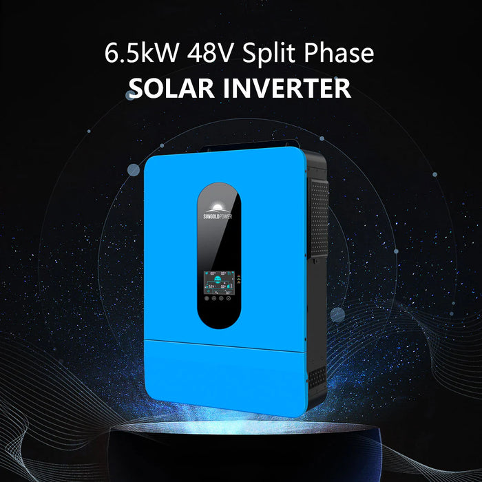 Sungold Power - Off-Grid Solar Kit 13000W 48VDC 120VAC/240V 20.48KWH PowerWall Lithium Battery 12 X 370 Watts Solar Panels - King of Generators