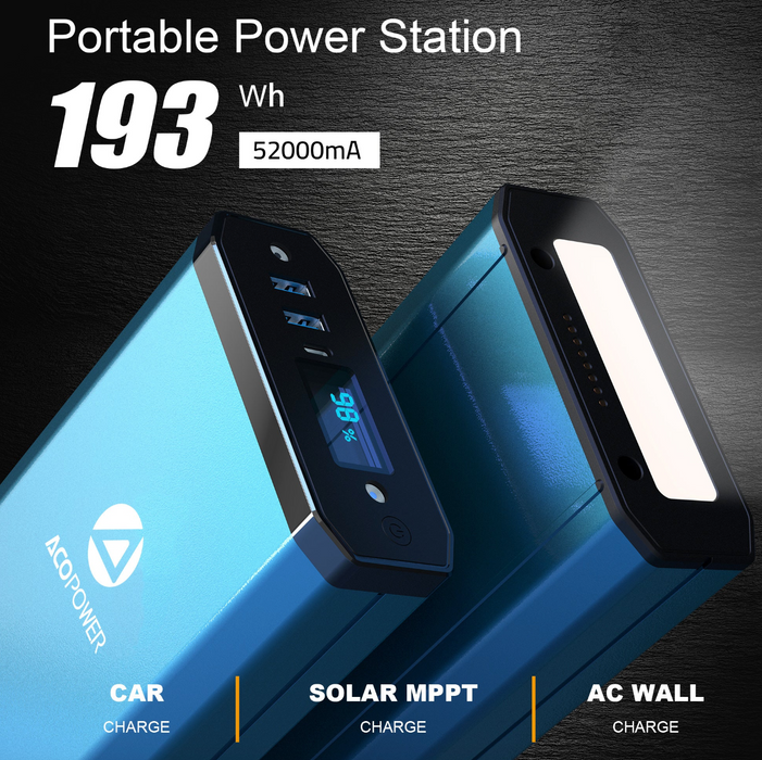 ACOPower 193Wh Portable Power Station