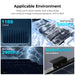 SunGold Power - 500W MONO BLACK PERC SOLAR PANEL FULL PALLET (32 PANELS) - King of Generators