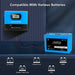 MPPT Solar Charge Controller LCD Screen and Data Display
