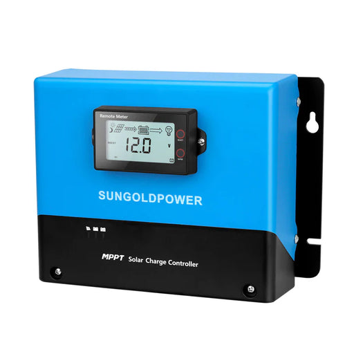 MPPT Solar Charge Controller LCD Screen and Data Display
