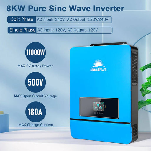 48V Split Phase Inverter LCD Display and Controls