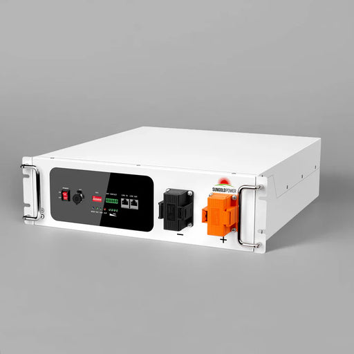 Self-Heating Lithium Battery SGH48100T Rack Mount Side View