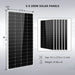 Sungold Power - Off-Grid Solar Kit 5000W 48VDC 120V 5.12KWH - PowerWall Battery 6 X 200 Watts Solar Panels - King of Generators