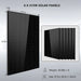 Sungold Power - Off-Grid Solar Kit 5000W 48VDC 120V - LifePo4 10.24KWH Lithium Battery 6 X 415 Watts Solar Panels SGR-5KE - King of Generators