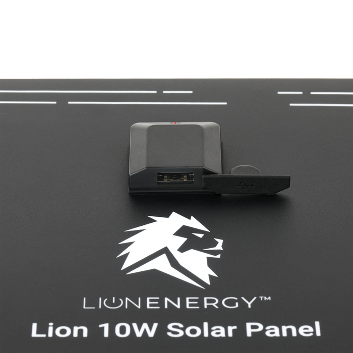 lion energy - 10W 6V Solar Panel (USB-A) - King of Generators