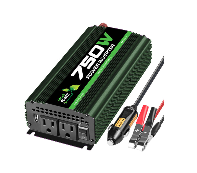 Nature Power - 750 Watt Power Inverter - King of Generators