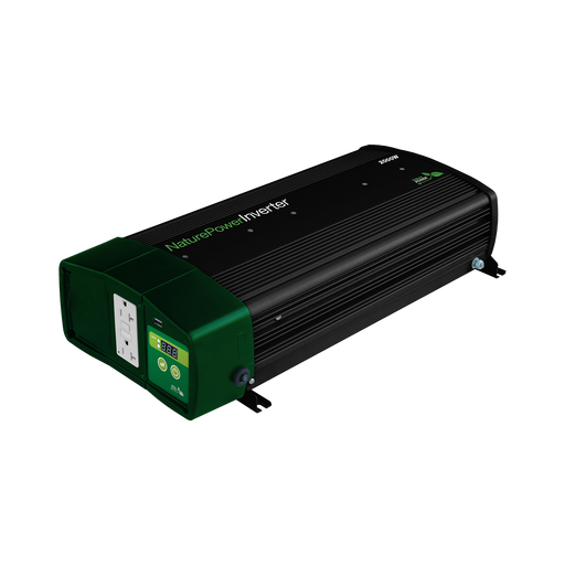 Nature Power - Kisae 2000 Watt Sinewave Inverter plus 55 Amp Charger - King of Generators