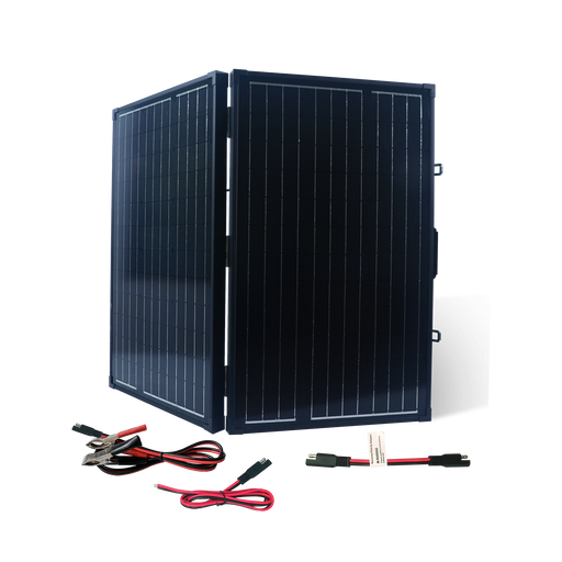 Nature Power - 120 Watt Monocrystalline Briefcase Solar Panel - King of Generators