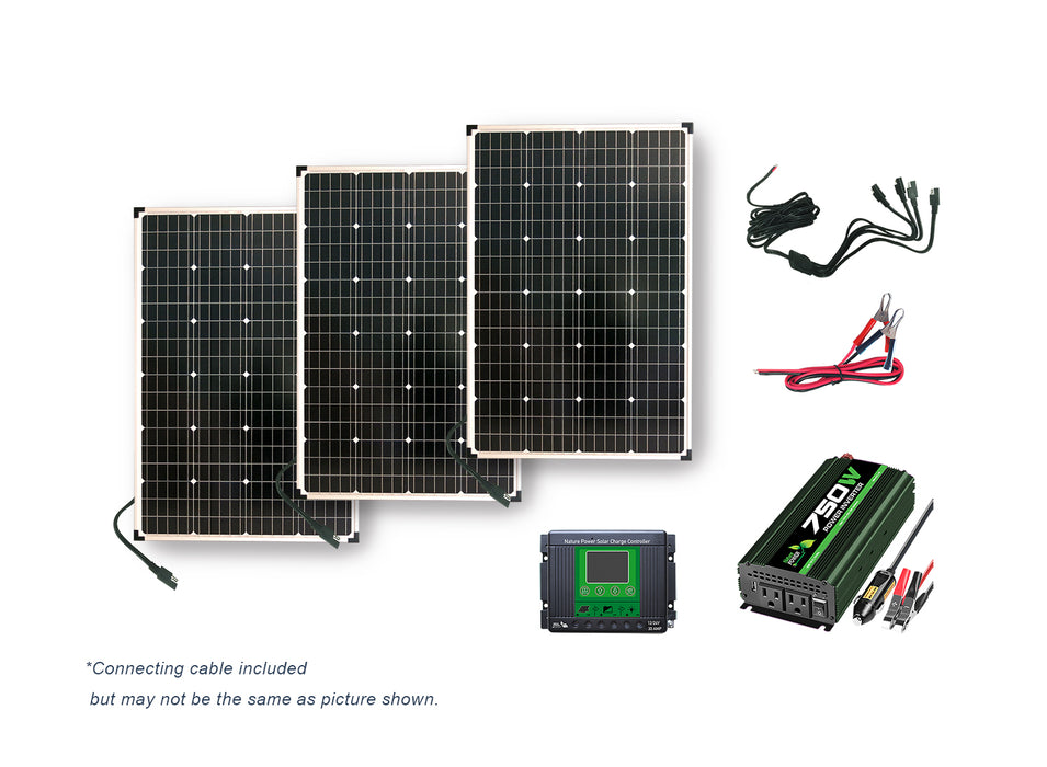 Nature Power 330 Watt Power Kit - King of Generators