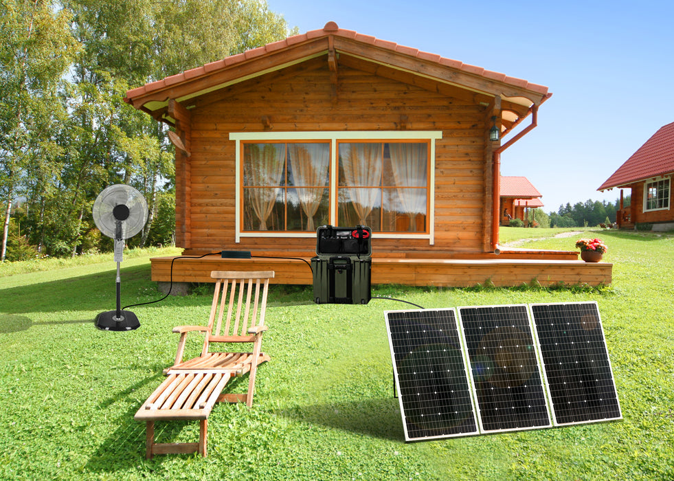 Nature Power 330 Watt Power Kit - King of Generators