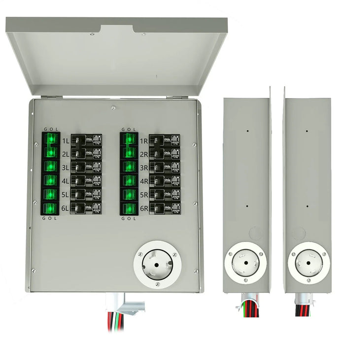Nature's Generator 12-Circuit 120/240V 50A Non-Automatic Power Transfer Switch - King of Generators