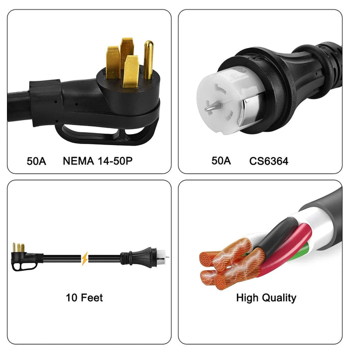 Nature's Generator 12-Circuit 120/240V 50A Non-Automatic Power Transfer Switch - King of Generators