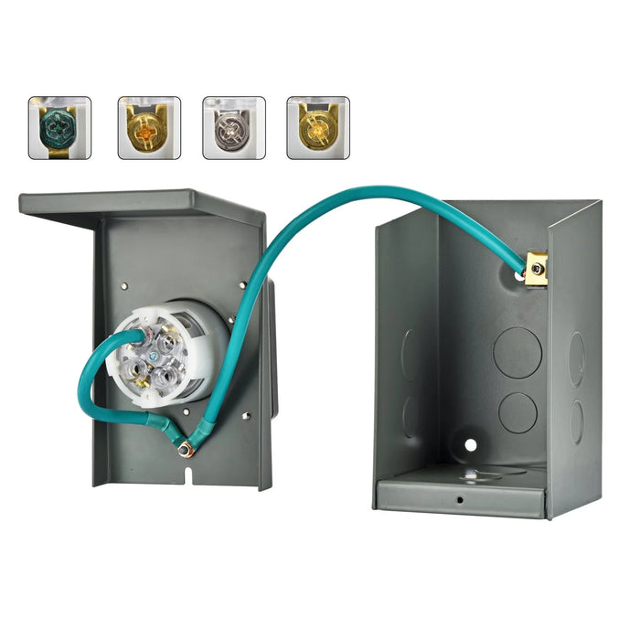 Nature's Generator 30A Power Inlet Box - King of Generators