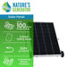 Nature's Generator 100W Solar Panel - King of Generators