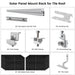 Nature's Generator - 410 Watt Monocrystalline Solar Panel (10 Pack) With Solar Panel Mount Rack - King of Generators