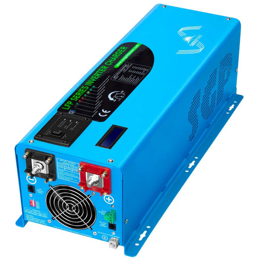 4000W Split-Phase Inverter Charger + 5.12kWh LiFePO₄ Battery Bundle (12V or 24V Options) - King of Generators