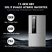 SunGold Power - Hybrid Solar Kit 11.4KW 48V Split Phase 30.72KWH Lithium Battery 28 X 440 Watt Solar Panel - King of Generators