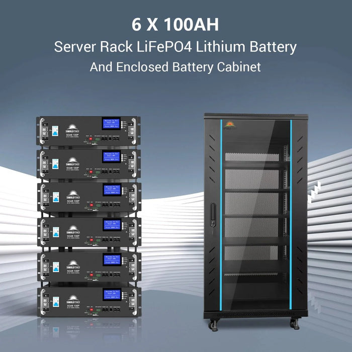 SunGold Power - Hybrid Solar Kit 11.4KW 48V Split Phase 30.72KWH Lithium Battery 28 X 440 Watt Solar Panel - King of Generators